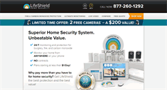 Desktop Screenshot of lifeshield.com